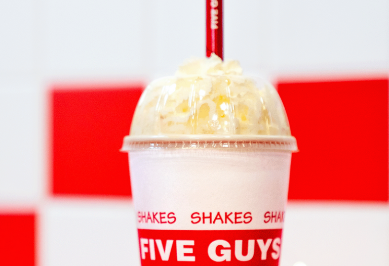 Five Guys launches ‘pigs in blankets’ milkshake in latest menu ...