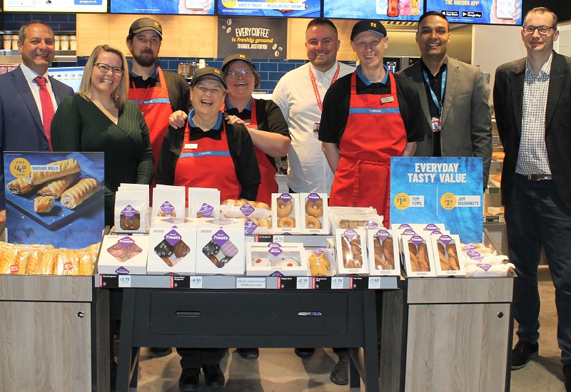 Bakery chain Greggs launches festival range in latest