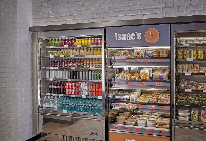 Heated merchandisers for packaged grab and go food - Fri Jado